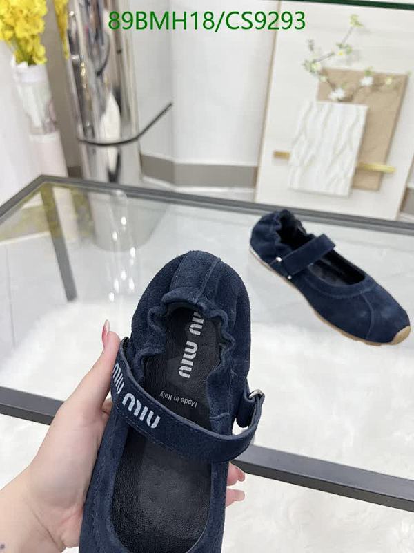 Miu Miu-Women Shoes Code: CS9293 $: 89USD