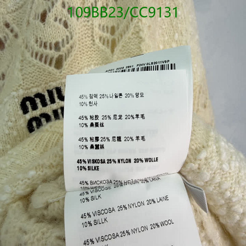 Miu Miu-Clothing Code: CC9131 $: 109USD