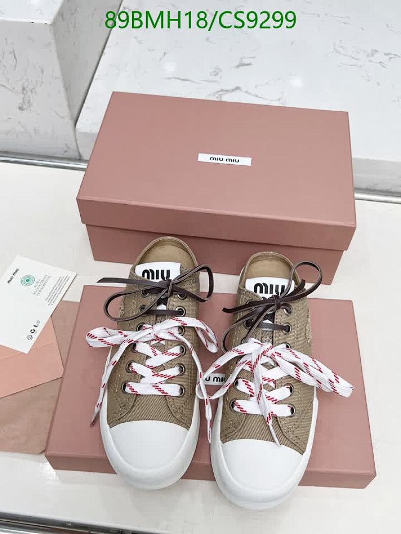 Miu Miu-Women Shoes Code: CS9299 $: 89USD