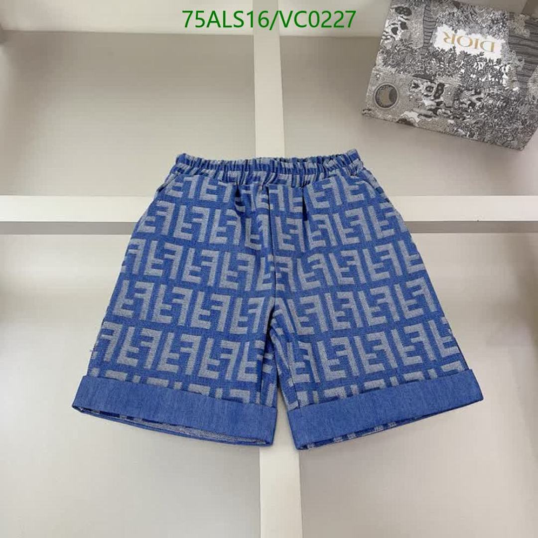Fendi-Kids clothing Code: VC0227 $: 75USD