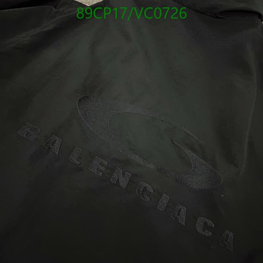 Balenciaga-Clothing Code: VC0726 $: 89USD