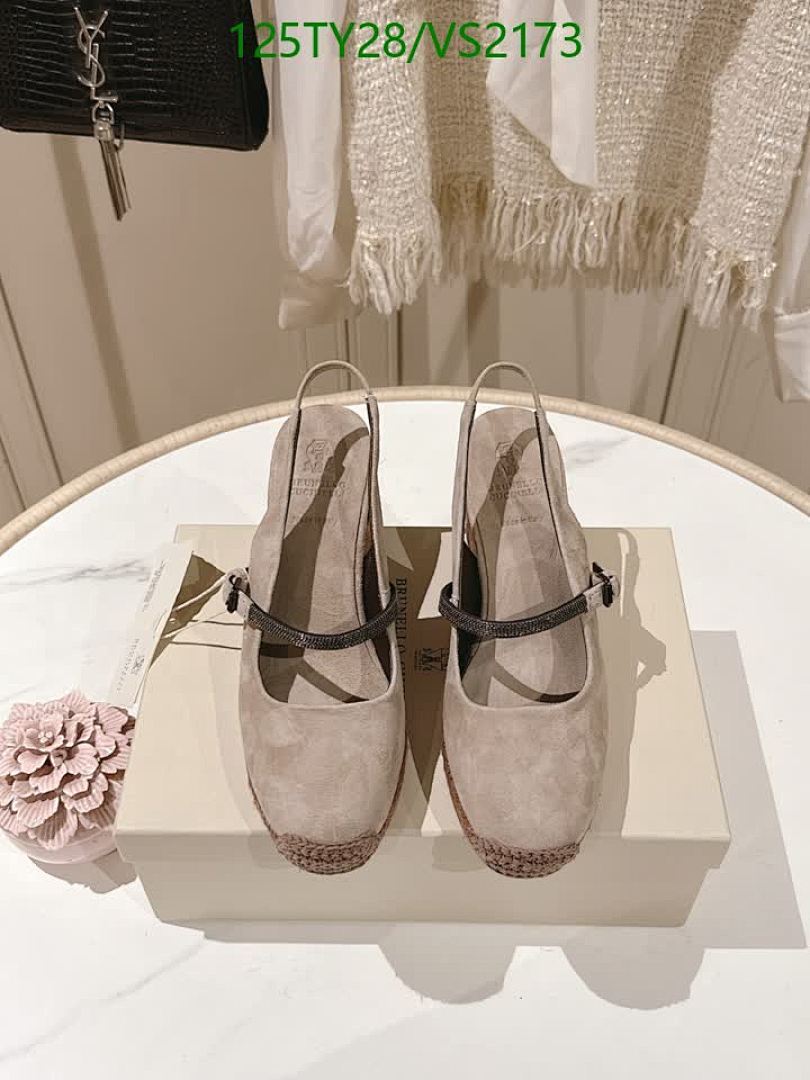Brunello Cucinelli-Women Shoes Code: VS2173 $: 125USD