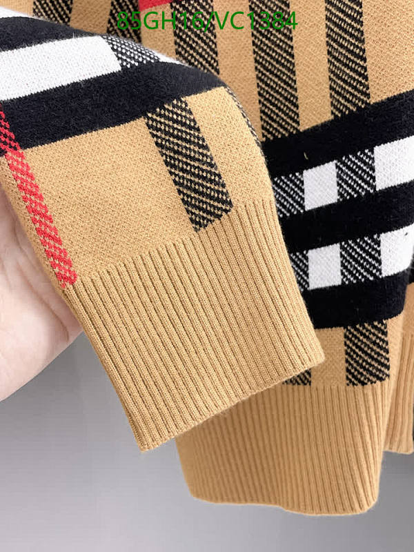 Burberry-Clothing Code: VC1384 $: 85USD