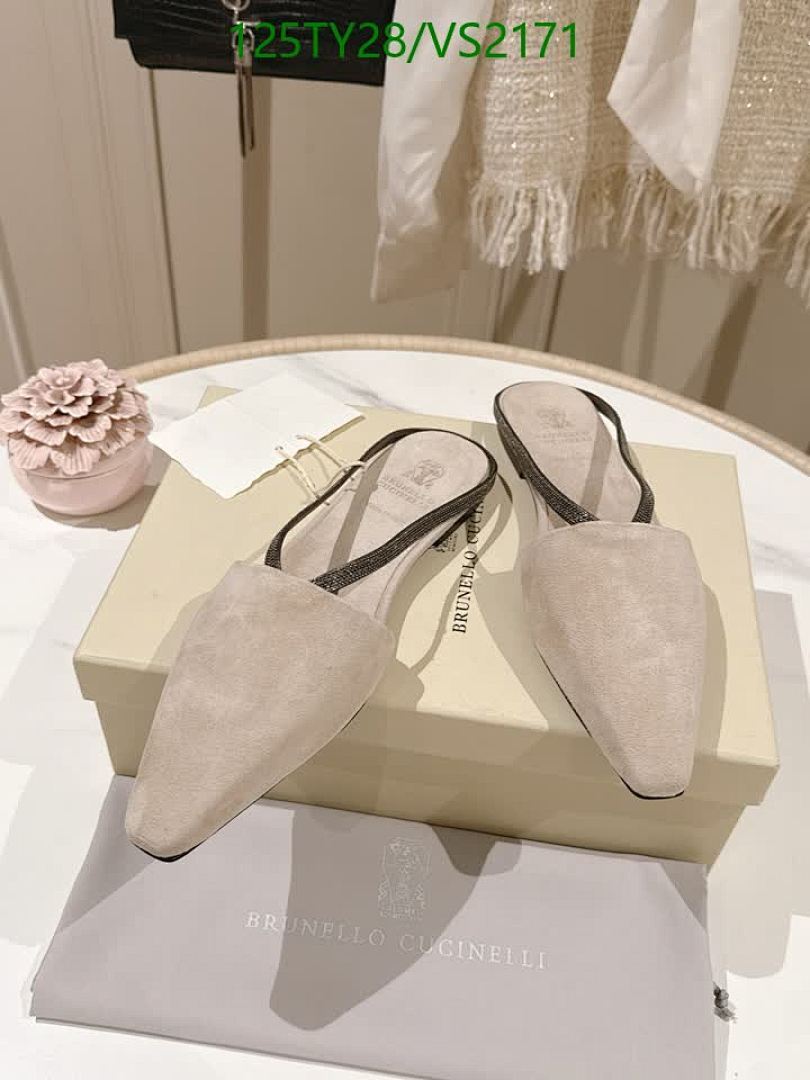 Brunello Cucinelli-Women Shoes Code: VS2171 $: 125USD