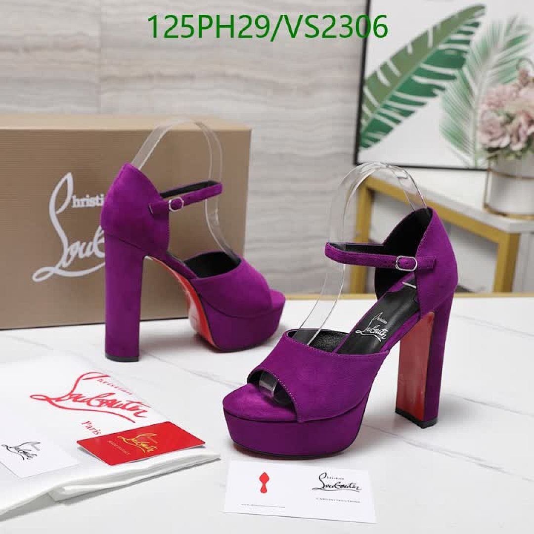 Christian Louboutin-Women Shoes Code: VS2306 $: 125USD