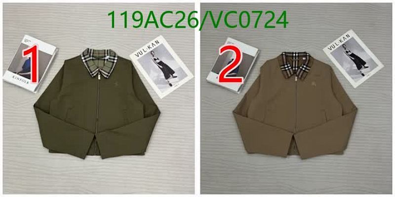 Burberry-Clothing Code: VC0724 $: 119USD