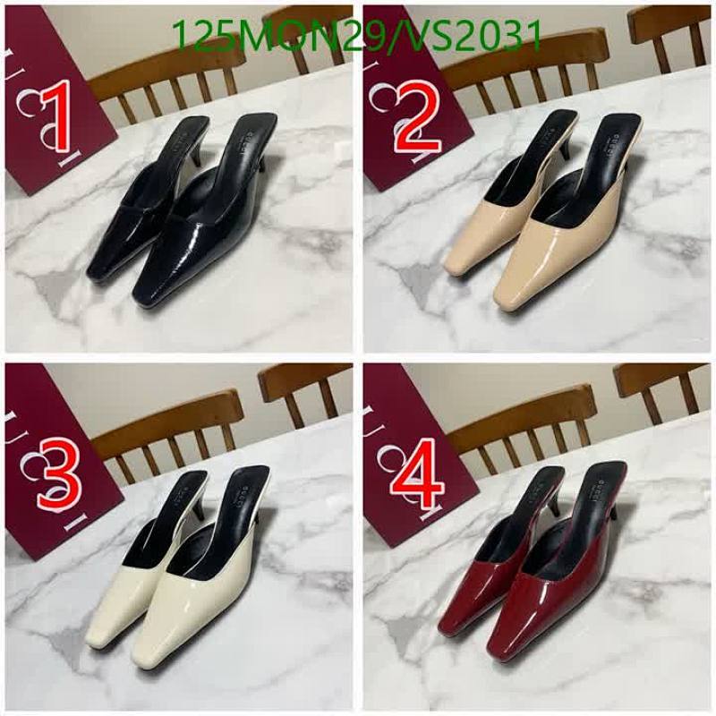 Gucci-Women Shoes Code: VS2031 $: 125USD