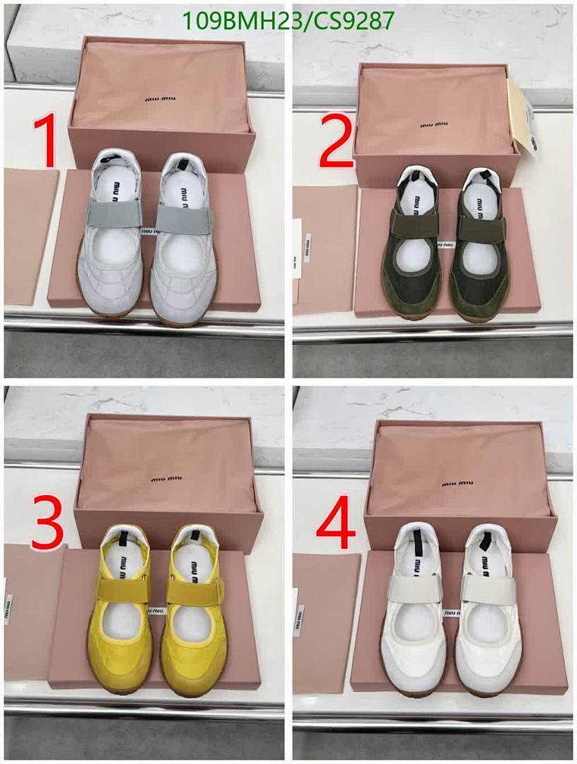 Miu Miu-Women Shoes Code: CS9287 $: 109USD