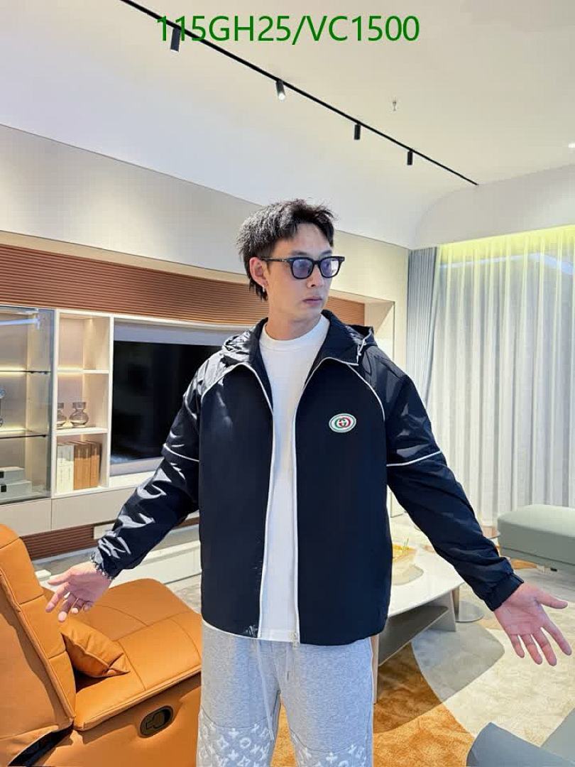 Gucci-Clothing Code: VC1500 $: 115USD