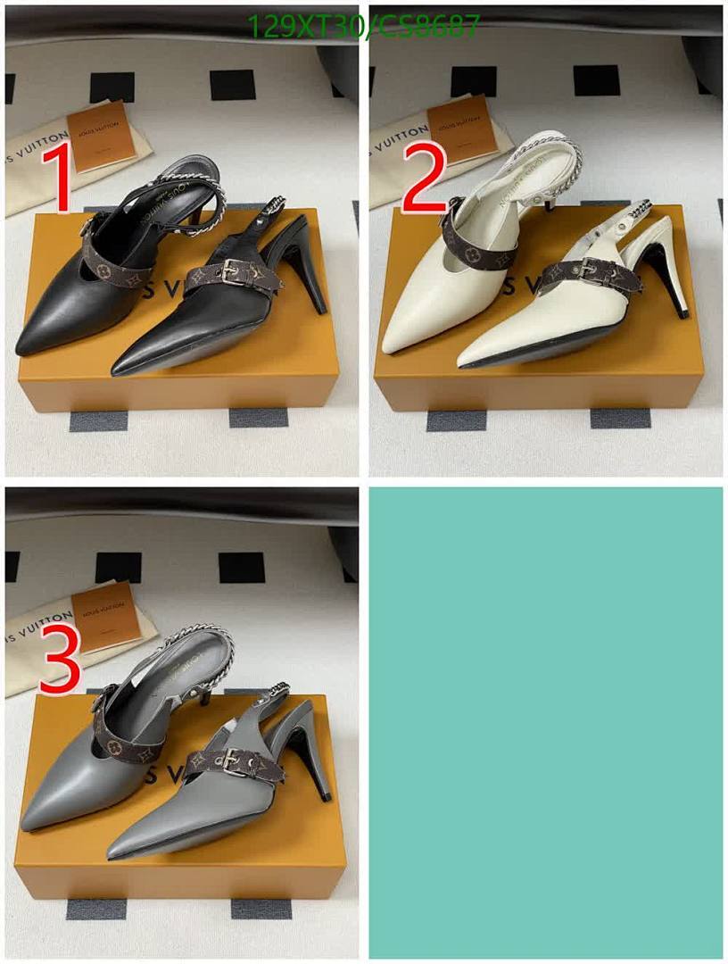 LV-Women Shoes Code: CS8687 $: 129USD