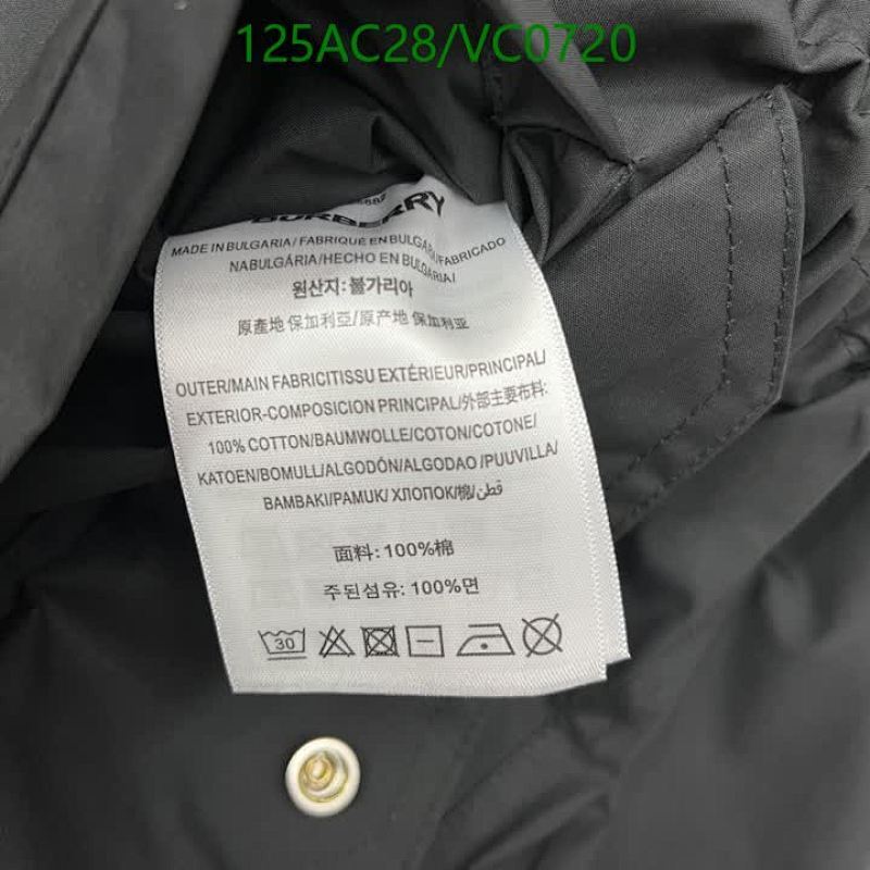 Burberry-Clothing Code: VC0720 $: 125USD