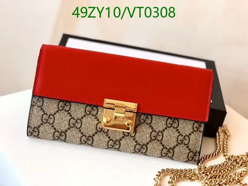 Gucci-Wallet-4A Quality Code: VT0308 $: 49USD