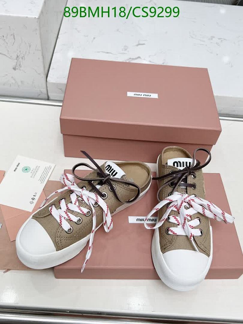 Miu Miu-Women Shoes Code: CS9299 $: 89USD