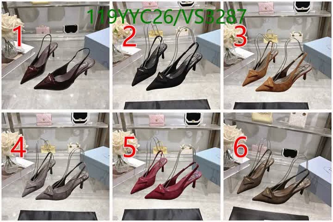 Prada-Women Shoes Code: VS3287 $: 119USD