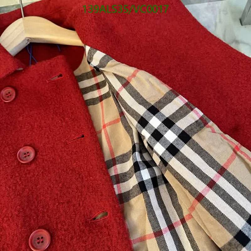 Burberry-Kids Clothing Code: VC0017 $: 139USD