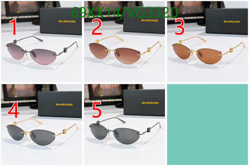 Balenciaga-Glasses Code: VG3320 $: 69USD