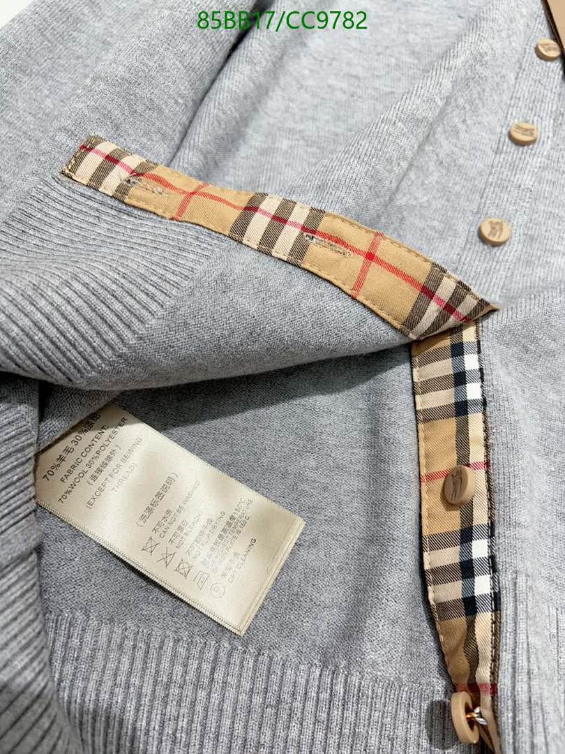 Burberry-Clothing Code: CC9782 $: 85USD