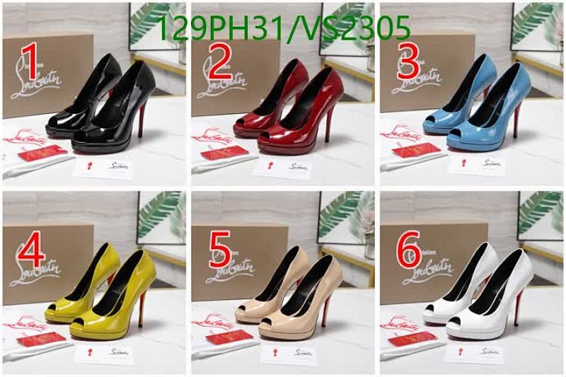 Christian Louboutin-Women Shoes Code: VS2305 $: 129USD