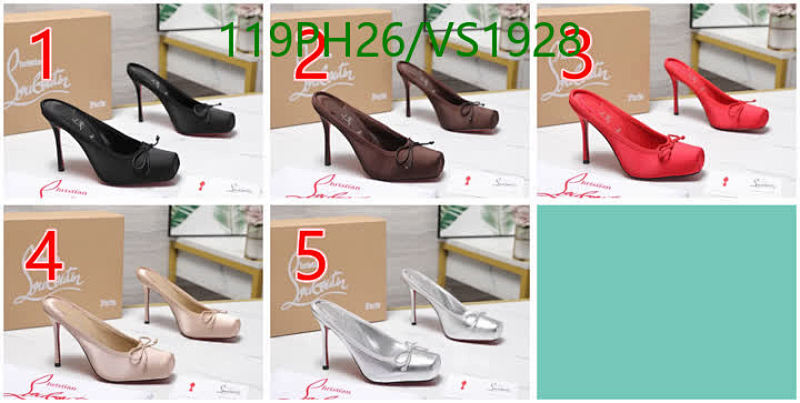 Christian Louboutin-Women Shoes Code: VS1928 $: 119USD