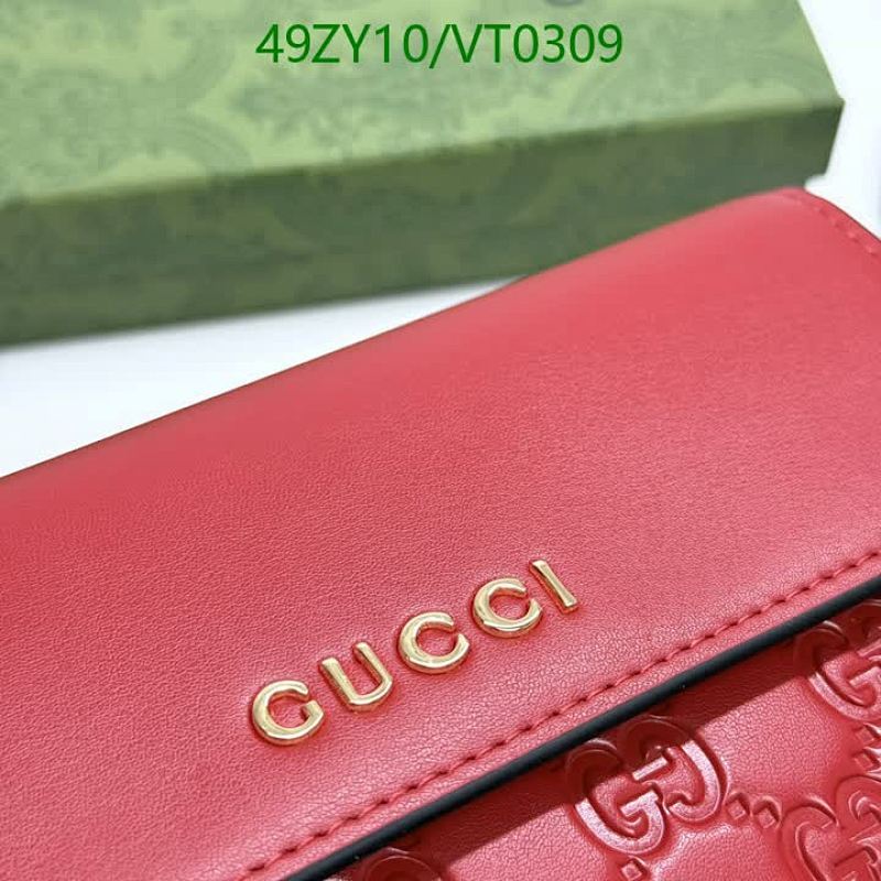 Gucci-Wallet-4A Quality Code: VT0309 $: 49USD