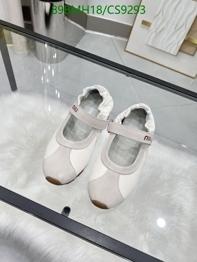 Miu Miu-Women Shoes Code: CS9293 $: 89USD