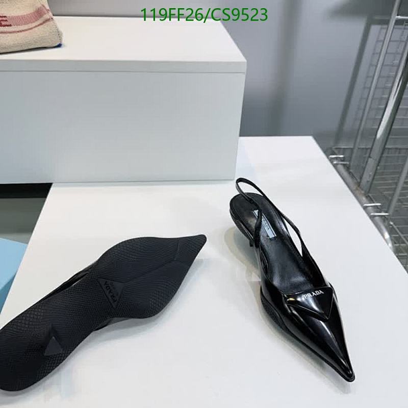 Prada-Women Shoes Code: CS9523 $: 119USD