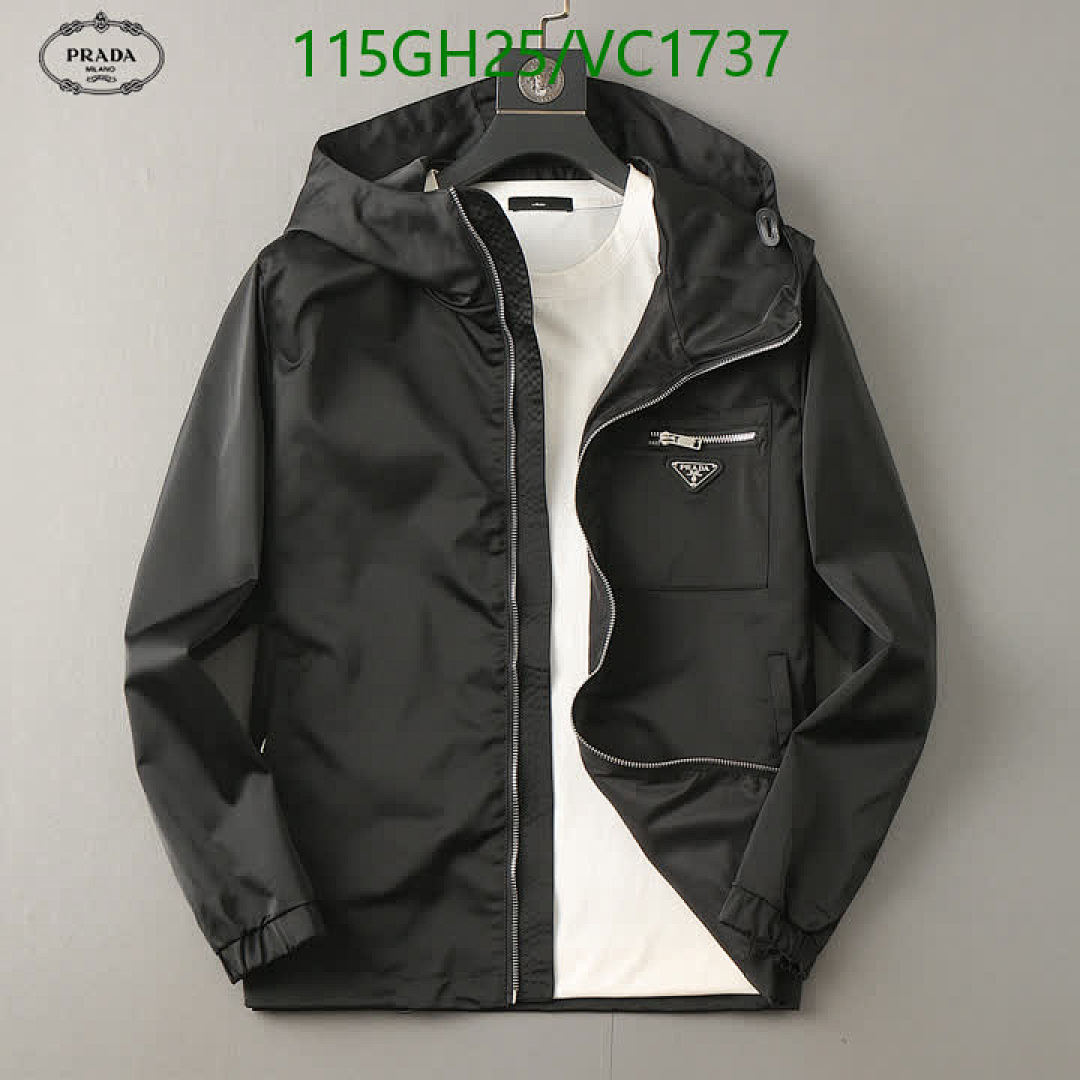 Prada-Clothing Code: VC1737 $: 115USD