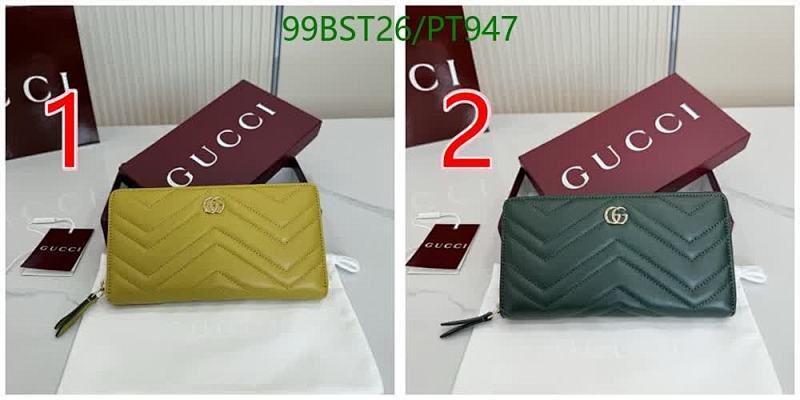 Gucci-Wallet Mirror Quality Code: PT947 $: 99USD