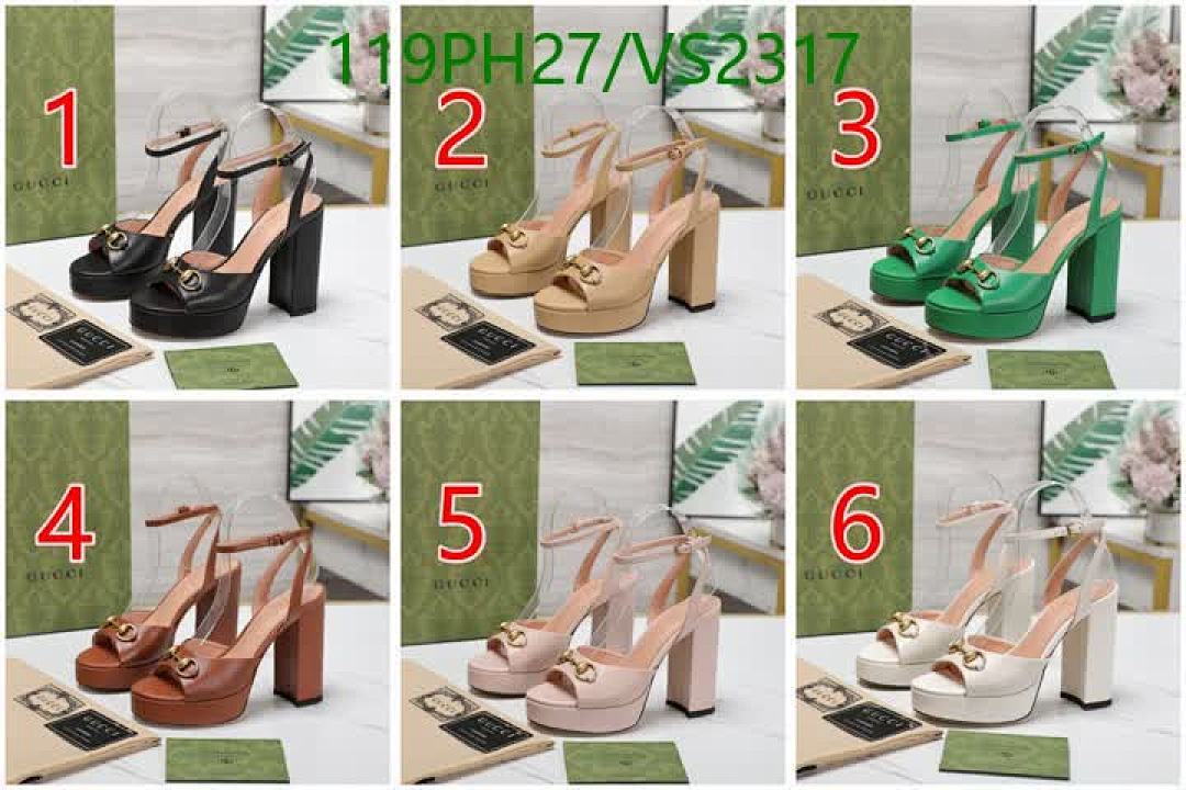 Gucci-Women Shoes Code: VS2317 $: 119USD