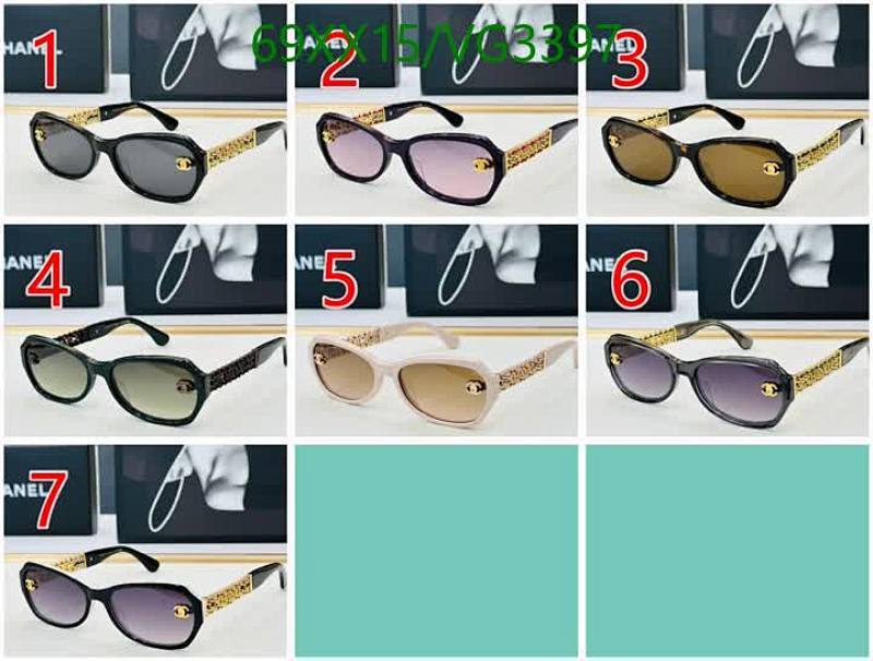 Chanel-Glasses Code: VG3397 $: 69USD