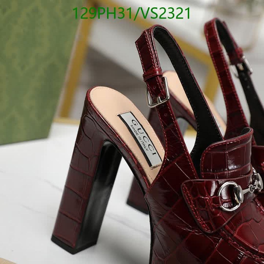 Gucci-Women Shoes Code: VS2321 $: 129USD
