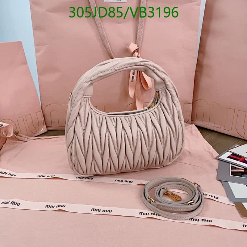 Miu Miu-Bag-Mirror Quality Code: VB3196 $: 305USD