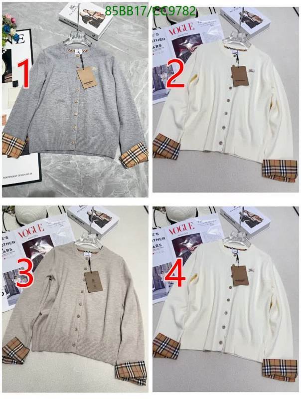 Burberry-Clothing Code: CC9782 $: 85USD