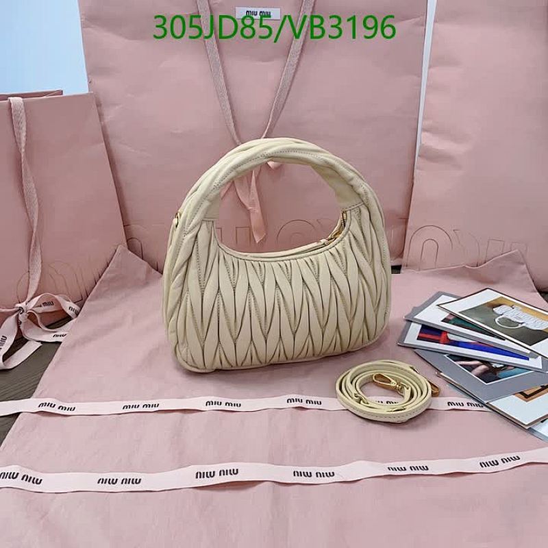 Miu Miu-Bag-Mirror Quality Code: VB3196 $: 305USD