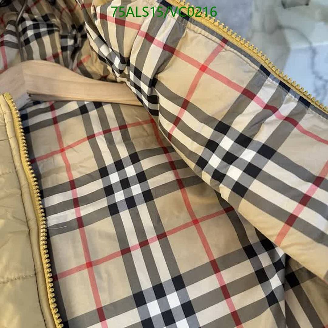 Down Jacket-Kids Clothing Code: VC0216 $: 75USD