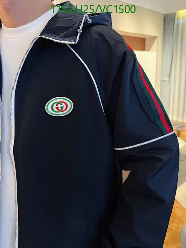 Gucci-Clothing Code: VC1500 $: 115USD