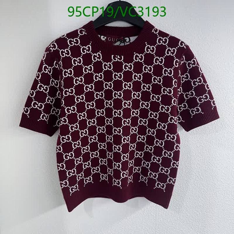 Gucci-Clothing Code: VC3193 $: 95USD