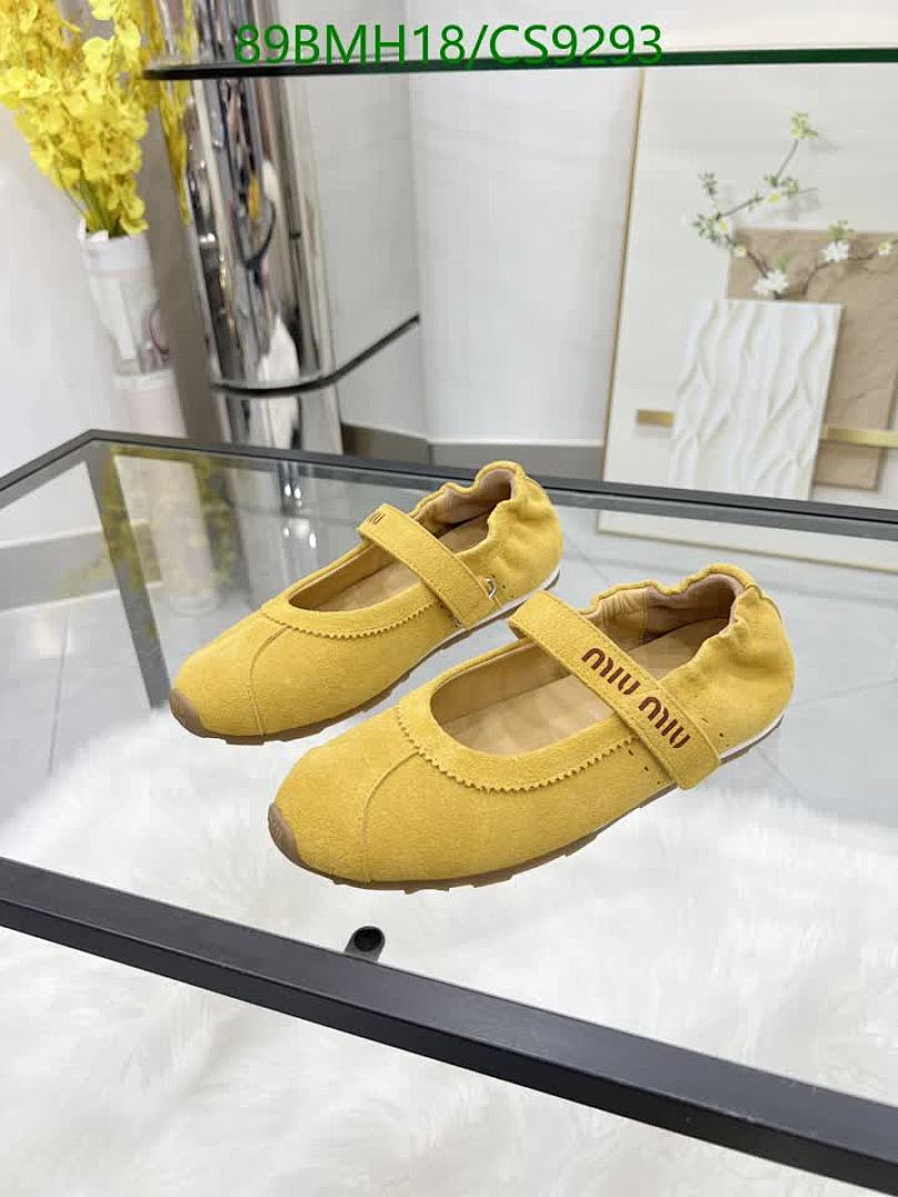 Miu Miu-Women Shoes Code: CS9293 $: 89USD