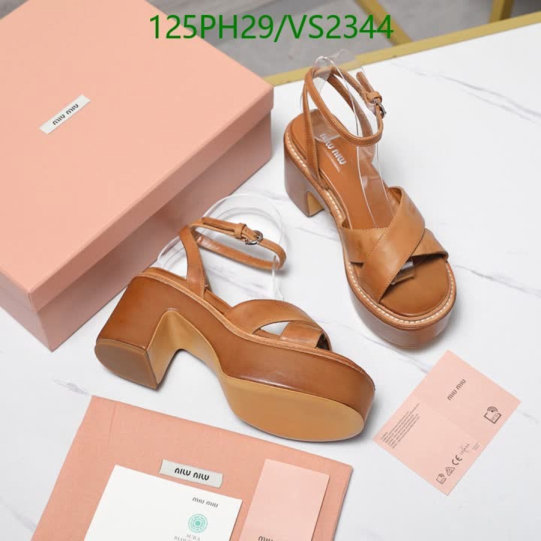 Miu Miu-Women Shoes Code: VS2344 $: 125USD