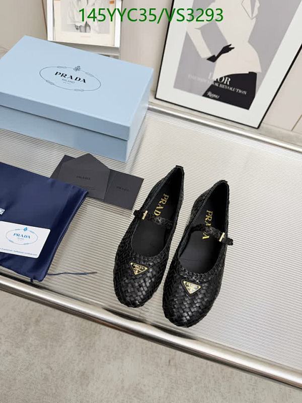 Prada-Women Shoes Code: VS3293 $: 145USD