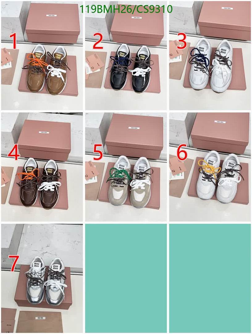 Miu Miu-Women Shoes Code: CS9310 $: 119USD