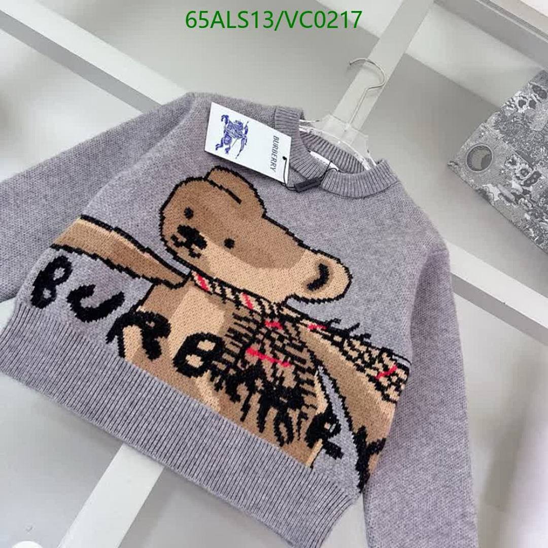 Burberry-Kids Clothing Code: VC0217 $: 65USD