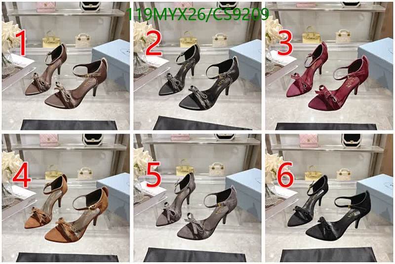 Prada-Women Shoes Code: CS9209 $: 119USD