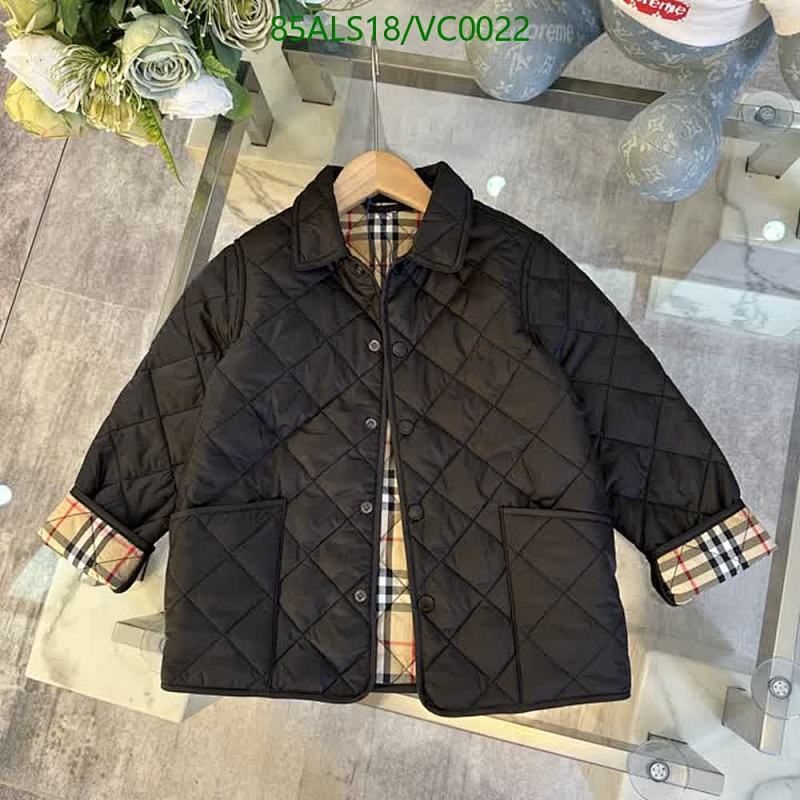 Burberry-Kids Clothing Code: VC0022 $: 85USD