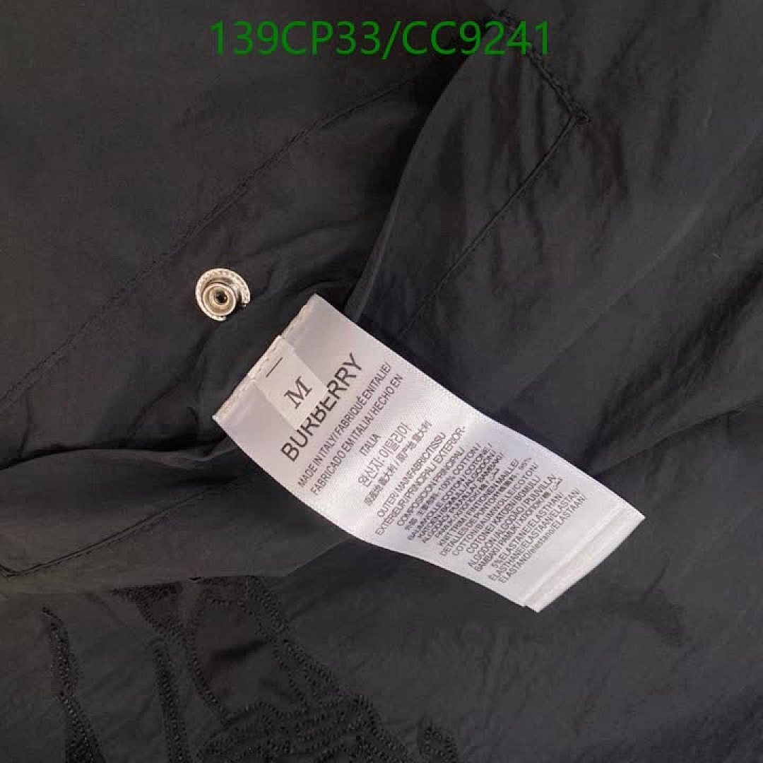 Burberry-Clothing Code: CC9241 $: 139USD
