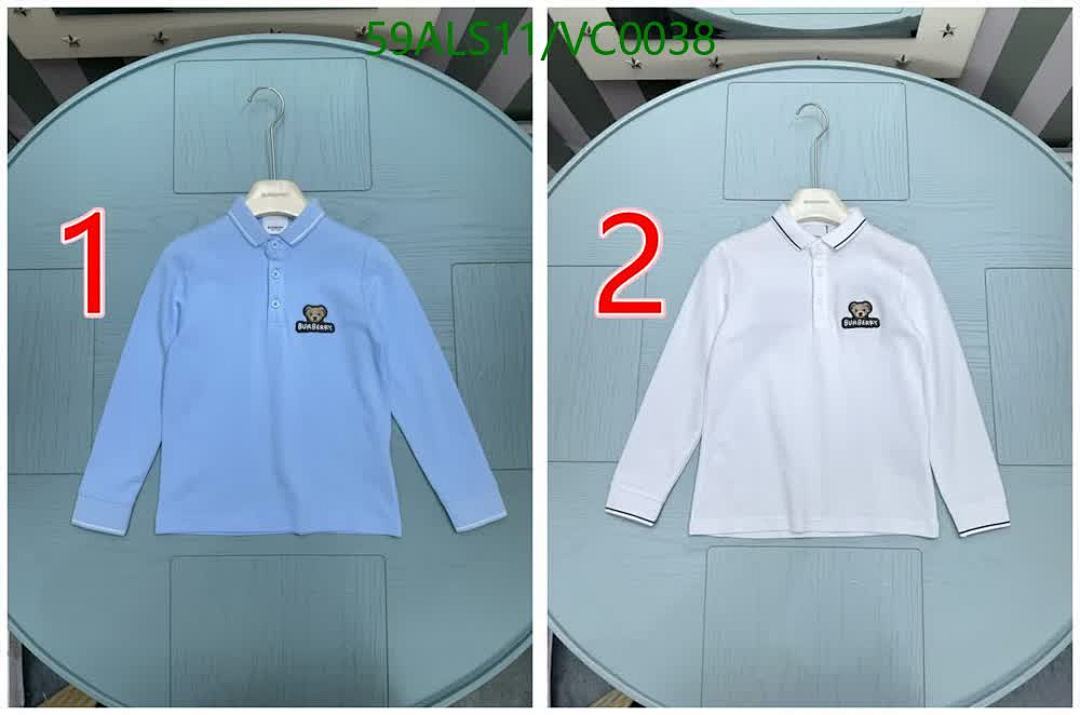 Burberry-Kids Clothing Code: VC0038 $: 59USD