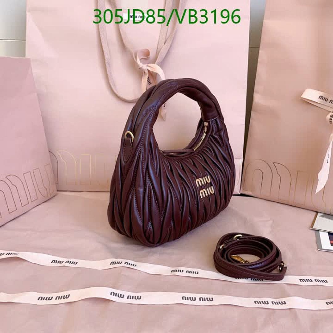 Miu Miu-Bag-Mirror Quality Code: VB3196 $: 305USD