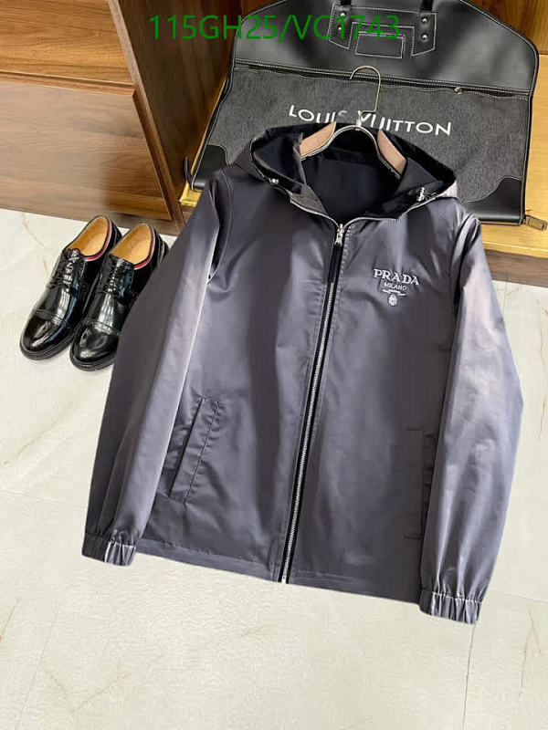 Prada-Clothing Code: VC1743 $: 115USD