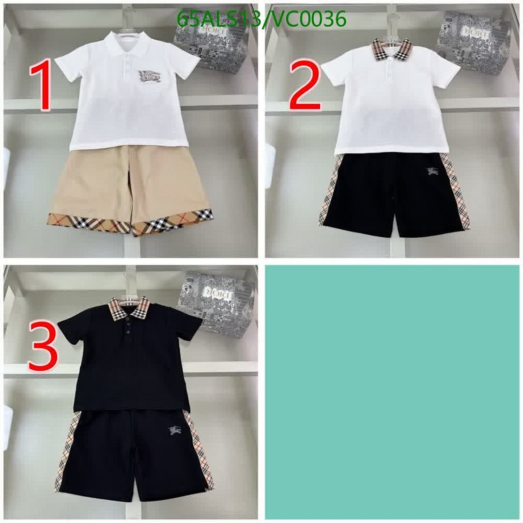 Burberry-Kids Clothing Code: VC0036 $: 65USD