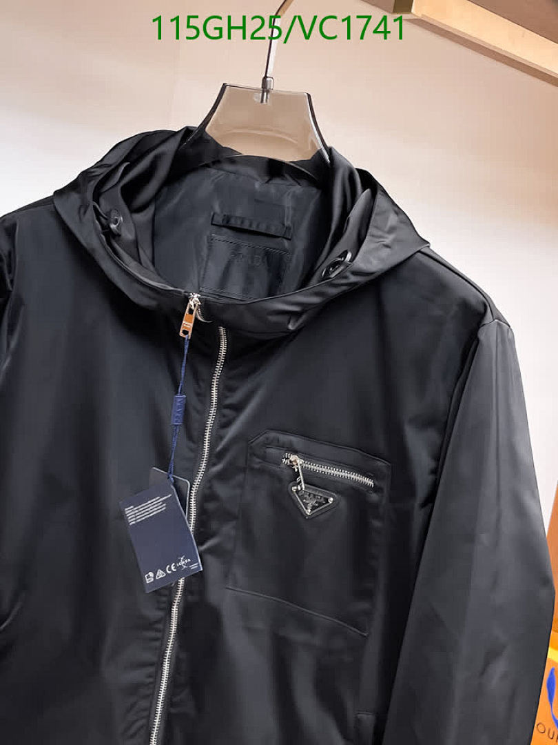 Prada-Clothing Code: VC1741 $: 115USD